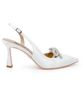 Women's Georgie Bow Pointed Toe Pumps