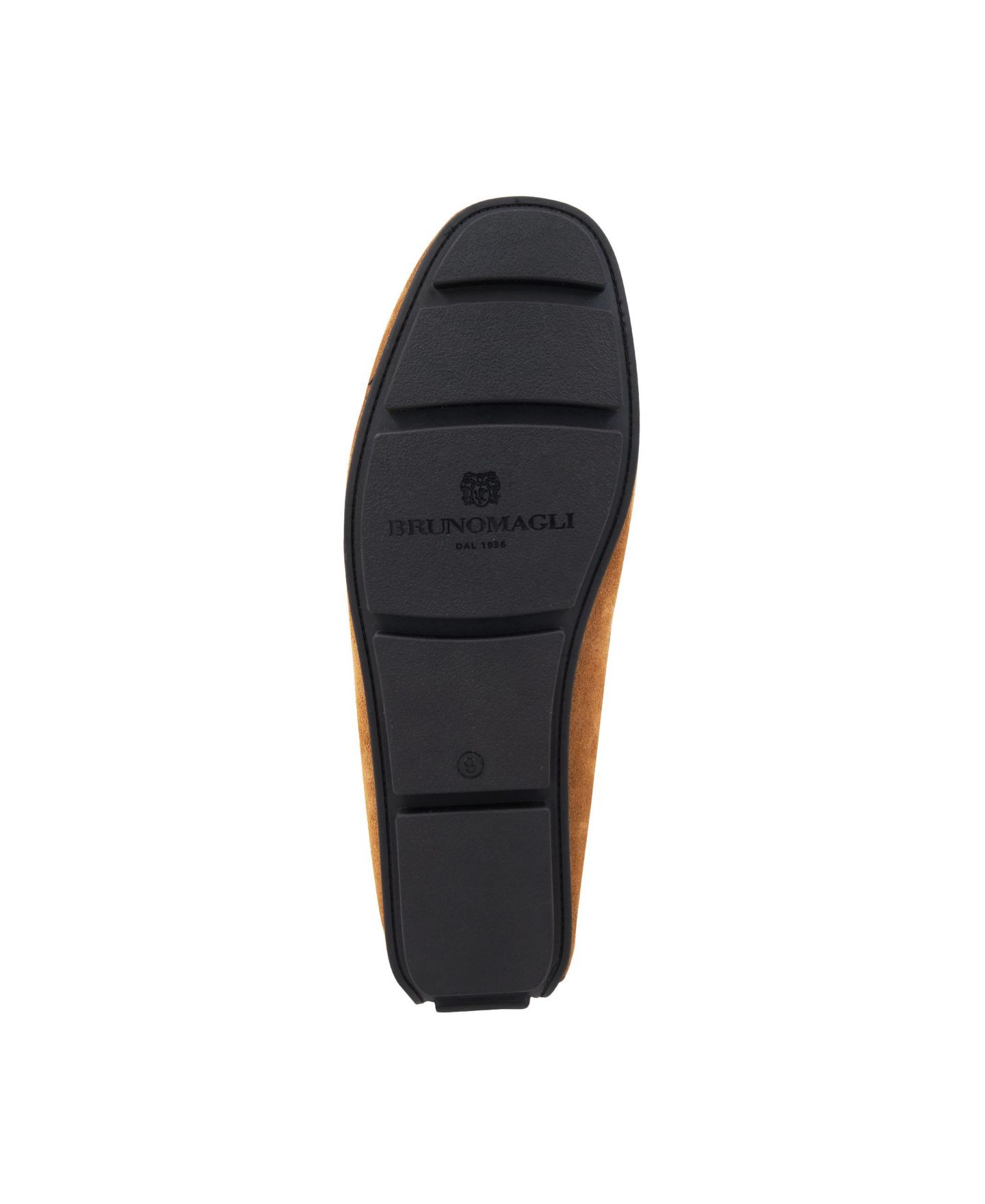 Мужские туфли Bruno Magli Taso Slip On, цвет: Коньячный замшевый — фото 4