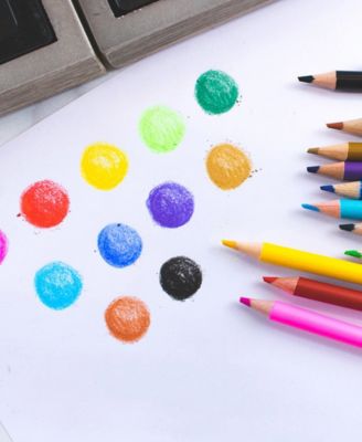 Watercolor Draw Sketch Wood Art Set, 88 Pieces