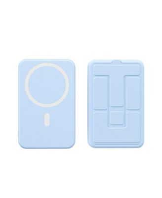 10000mAh Portable Magnetic Wireless Charge Power Bank w/ Phones Stand