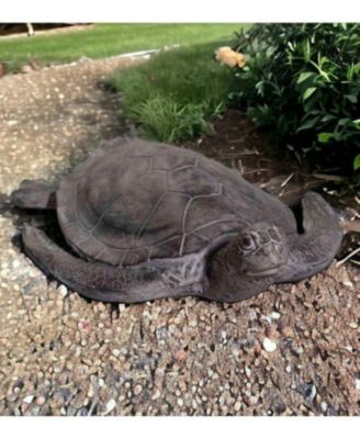 Sea Turtle Indoor Outdoor Statue for Garden Patio and Home Decor