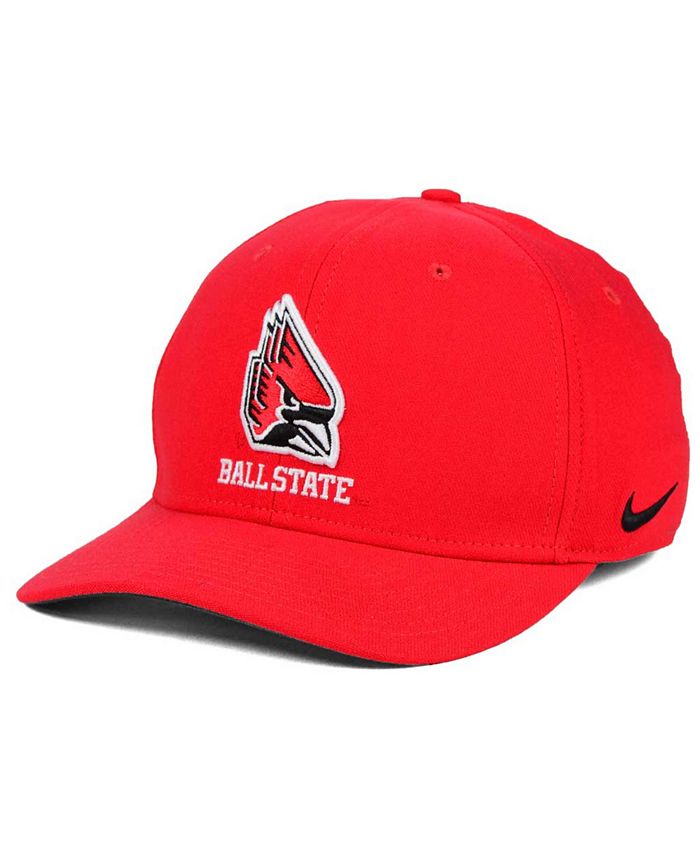 Nike Ball State Cardinals Classic Swoosh Cap - Macy's
