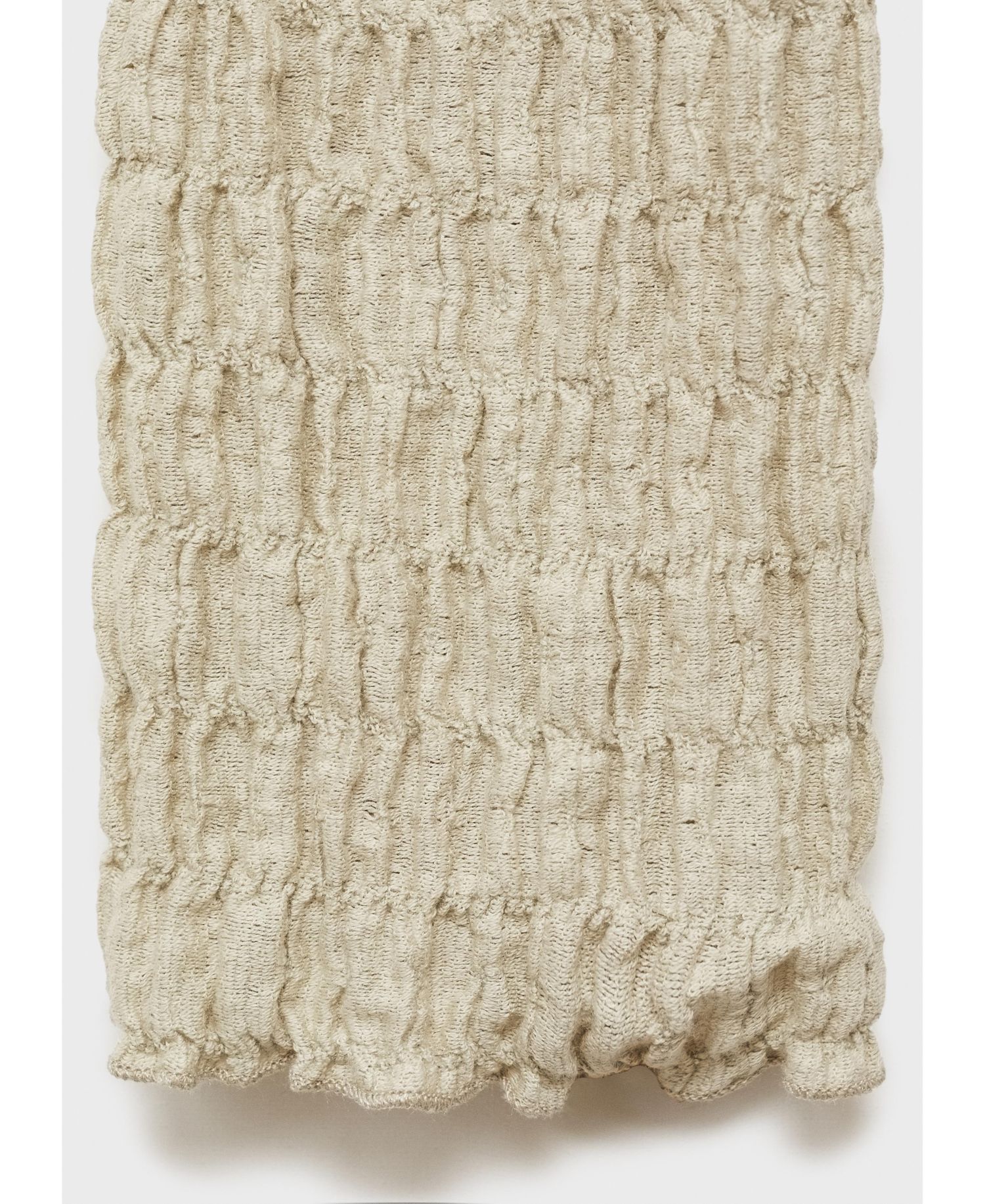 Women's Cotton Texture Ties Cardigan Sweater