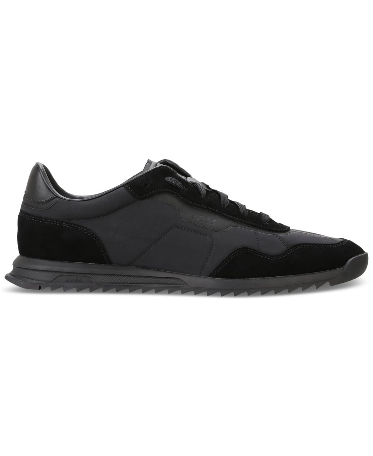 Boss by Hugo Boss Men's Zayn Low Top Lace-Up Sneakers - Black