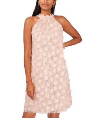 Women's Sequin Sleeveless A-Line Short Dress