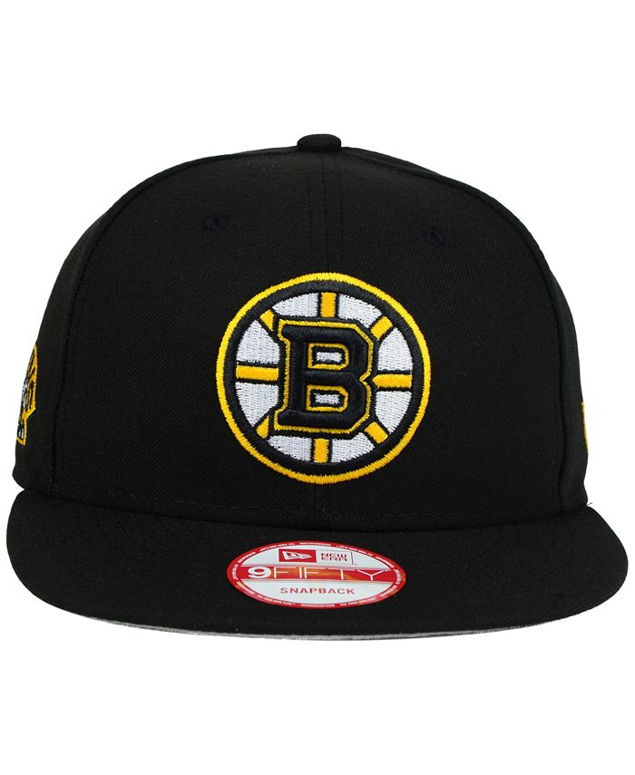 New Era Boston Bruins All Day 9FIFTY Snapback Cap - Macy's