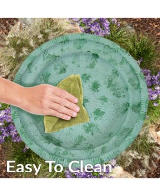 Backyard Beauty Cast Aluminum Metal Bird Bath