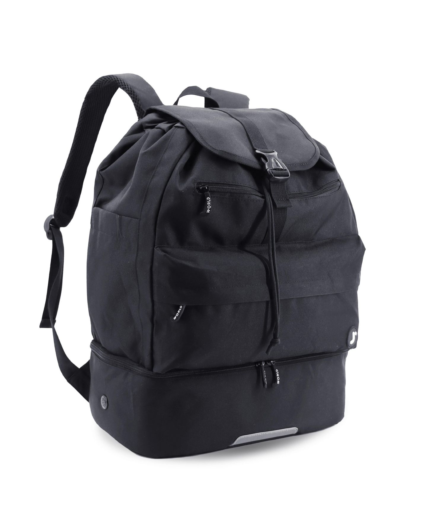 Рюкзак J World ACE Racket Sports with Racket Protection & Multiple Storage Compartments, цвет: Чёрный — фото 2