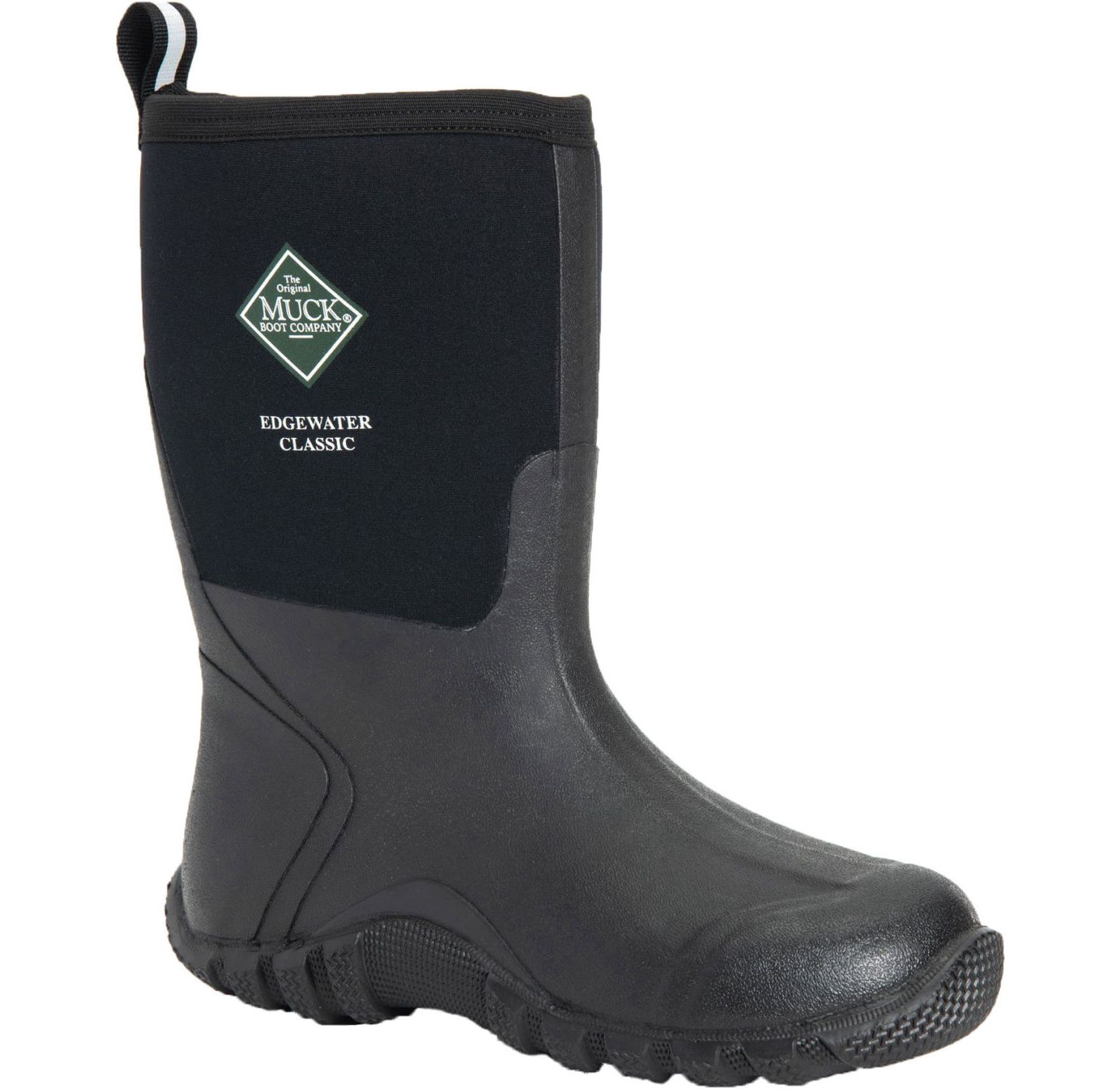 Мужские ботинки MUCK Edgewater Classic Mid Boot, цвет: Чёрный — фото 11
