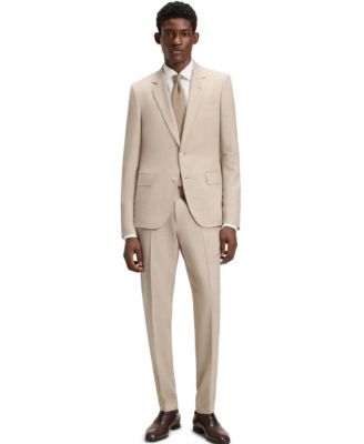 Hugo Boss BECKHAM x BOSS Men's Regular-Fit Linen Shirt