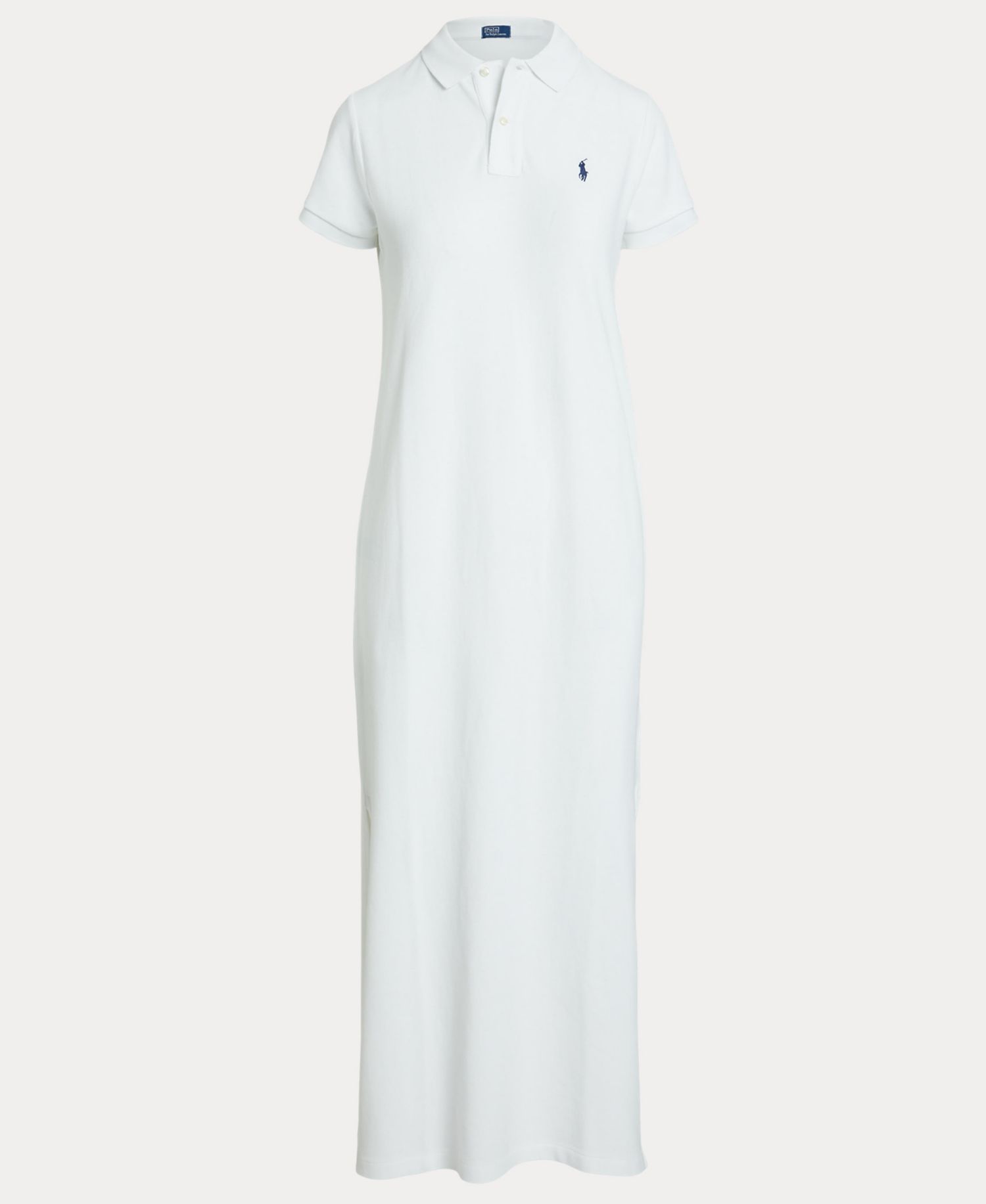 Women's Cotton Mesh Polo Dress