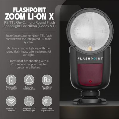 Z 6II Mirrorless Camera with f/2.8 VR S Lens,R2 TTL On-Camera Round Flash, Lithium-Ion Battery Pack,Filter Kit with UV,Glass Screen Protector