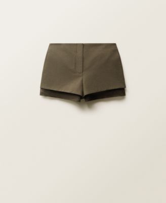 Women's Seamless Cotton Blend Shorts