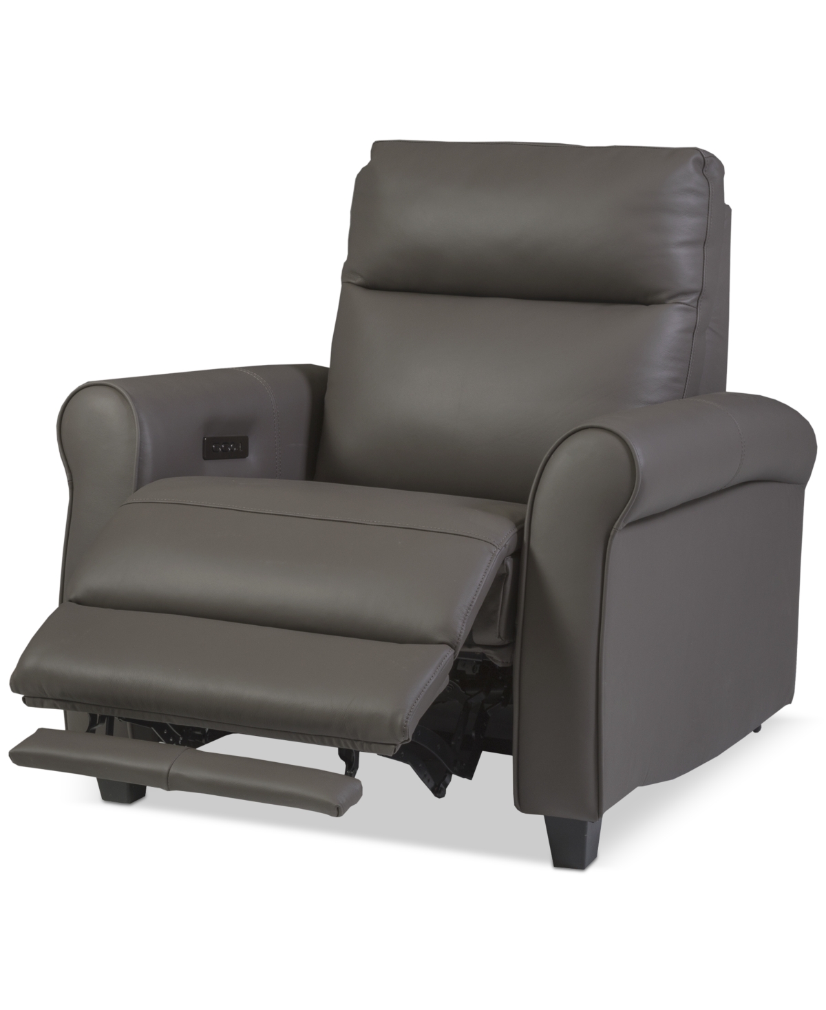 Macy's Thandler Leather Power Headrest Recliners, Exclusively At