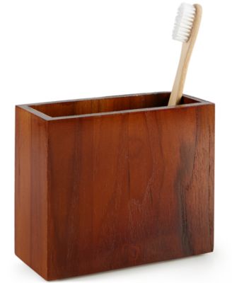 Hotel Collection - Teak Toothbrush Holder
