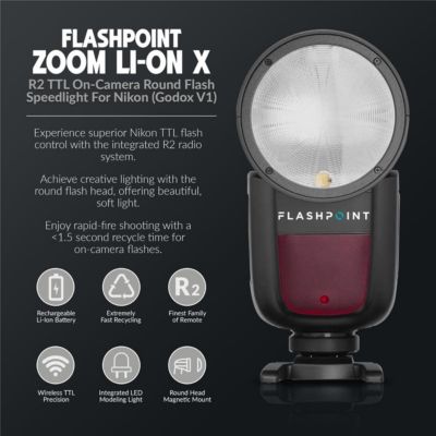 Z 6II Mirrorless Camera with f/2.8 S Lens,On-Camera Round Flash Speedlight, Lithium-Ion Battery Pack,Filter Kit with UV,Glass Screen Protector