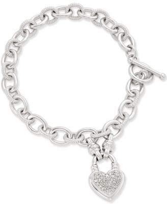 heart charm bracelet