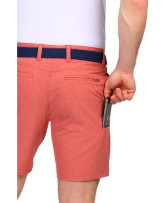 Men's Tonal Melange Performance Shorts for Active Adults - Versatile and Comfortable