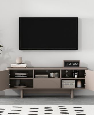 Ella 59.1" Modern 5-Shelf TV Stand Fits TVs up to 55"