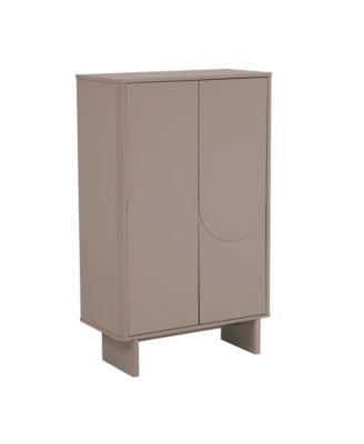 Ella 51.4" Modern 3-Shelf Accent Cabinet