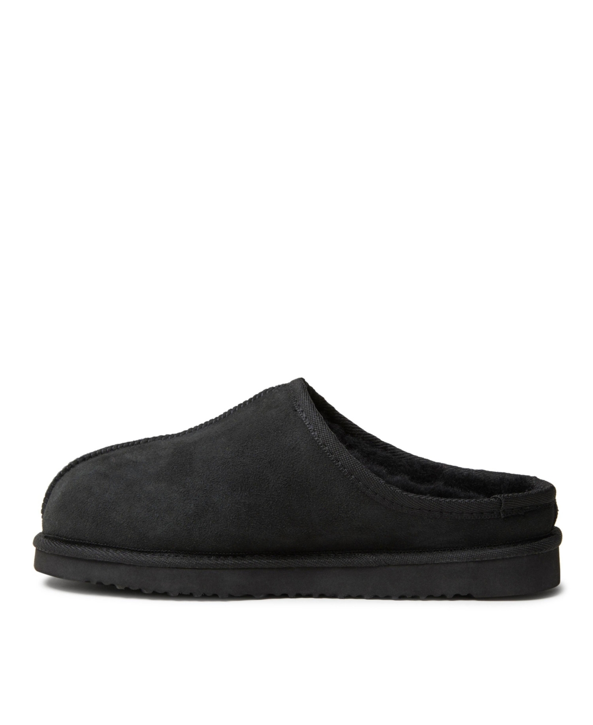 Fireside By Dearfoams Men's Grafton Genuine Shearling Clog Slipper