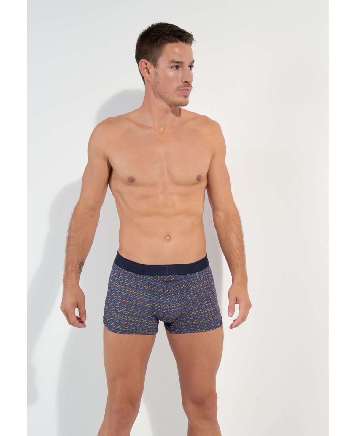 Men's Rio Boxer Briefs H01 - Multicolor print