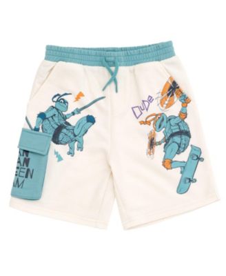 Toddler Boys French Terry Pullover Hoodie and Shorts Outfit Set