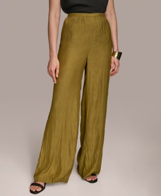 Donna Karan New York - Women's Textured Wide-Leg Pants