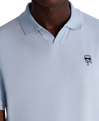 Men's Short Sleeve Karl Head Logo Pique Polo Shirt