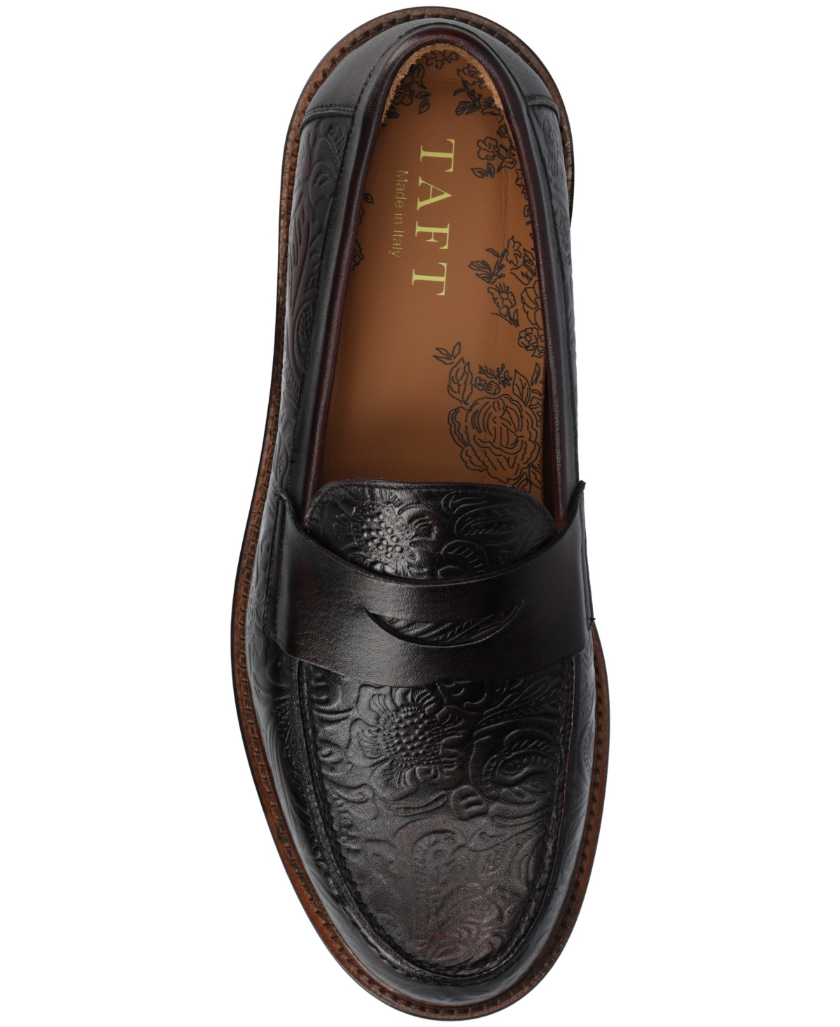 Taft Men's Jack Medium And Wide Width Penny Loafers
