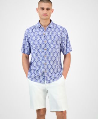 Tommy Bahama - Men's Veracruz Cay Monstera Printed Button-Down Shirt