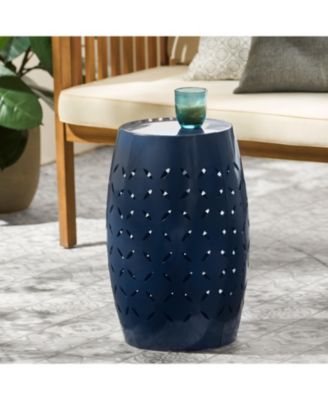 Streamdale Delicate Lace-Cut Side Table Durable, Stylish, and Multifunctional