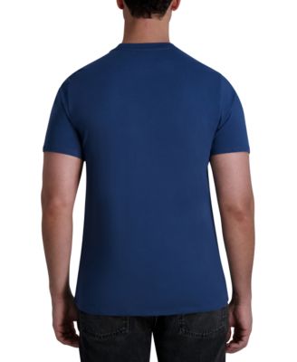 Men's Short Sleeve Crewneck Raised Camo Logo T-Shirt