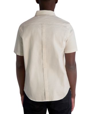 Men's Woven Houndstooth Shirt