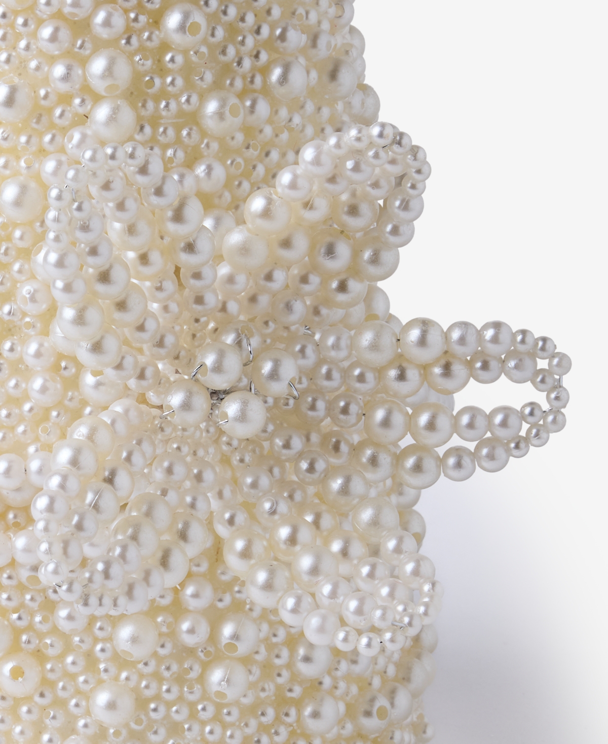 Holiday Lane Opulence Faux Pearl Bead Tree, Macy's Exclusive In Neutral