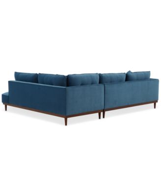 Hazelynn 2-Pc. Fabric Sectional, Exclusively at Macys