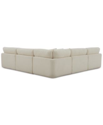 Daryll 5-Pc. Fabric L Sectional, Exclusively at Macy's