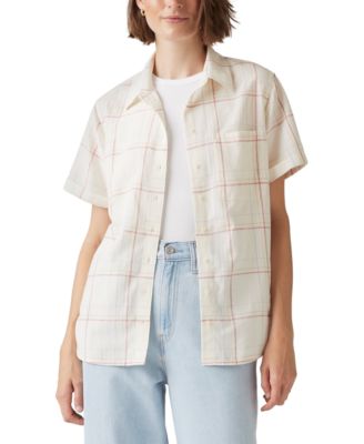 Levi's - Women's Darlene Printed Short-Sleeve Shirt