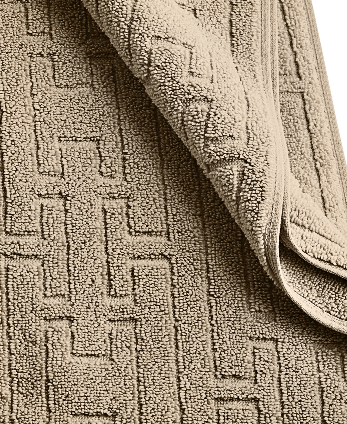 HOTEL COLLECTION SCULPTED CHAIN-LINK BATH TOWEL, 30" X 56", EXCLUSIVELY AT MACY'S 