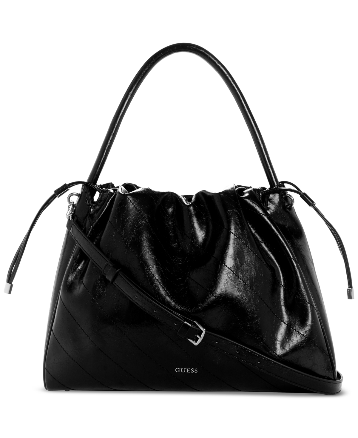GUESS AMYS DRAWSTRING TOTE BAG 