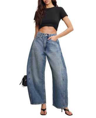 Good American - Women's Good Extreme Barrel Jeans