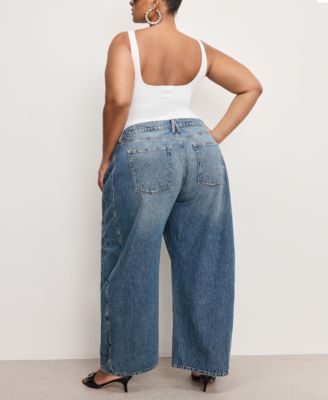 Women's Good Extreme Barrel Jeans, Regular & Plus Size
