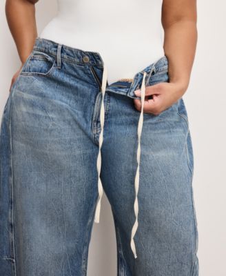 Women's Good Extreme Barrel Jeans, Regular & Plus Size
