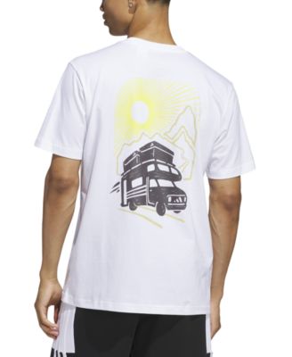 adidas - Men's Jetset Camper Regular-Fit Graphic T-Shirt