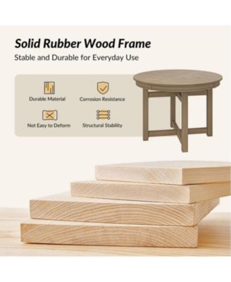 Pedro Modern Solid Wood Extendable Dining Table