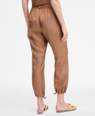 Women's Drawstring Pull-On Utility Pants
