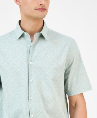 Men's Geo-Pattern Shirt, Exclusively at Macy's