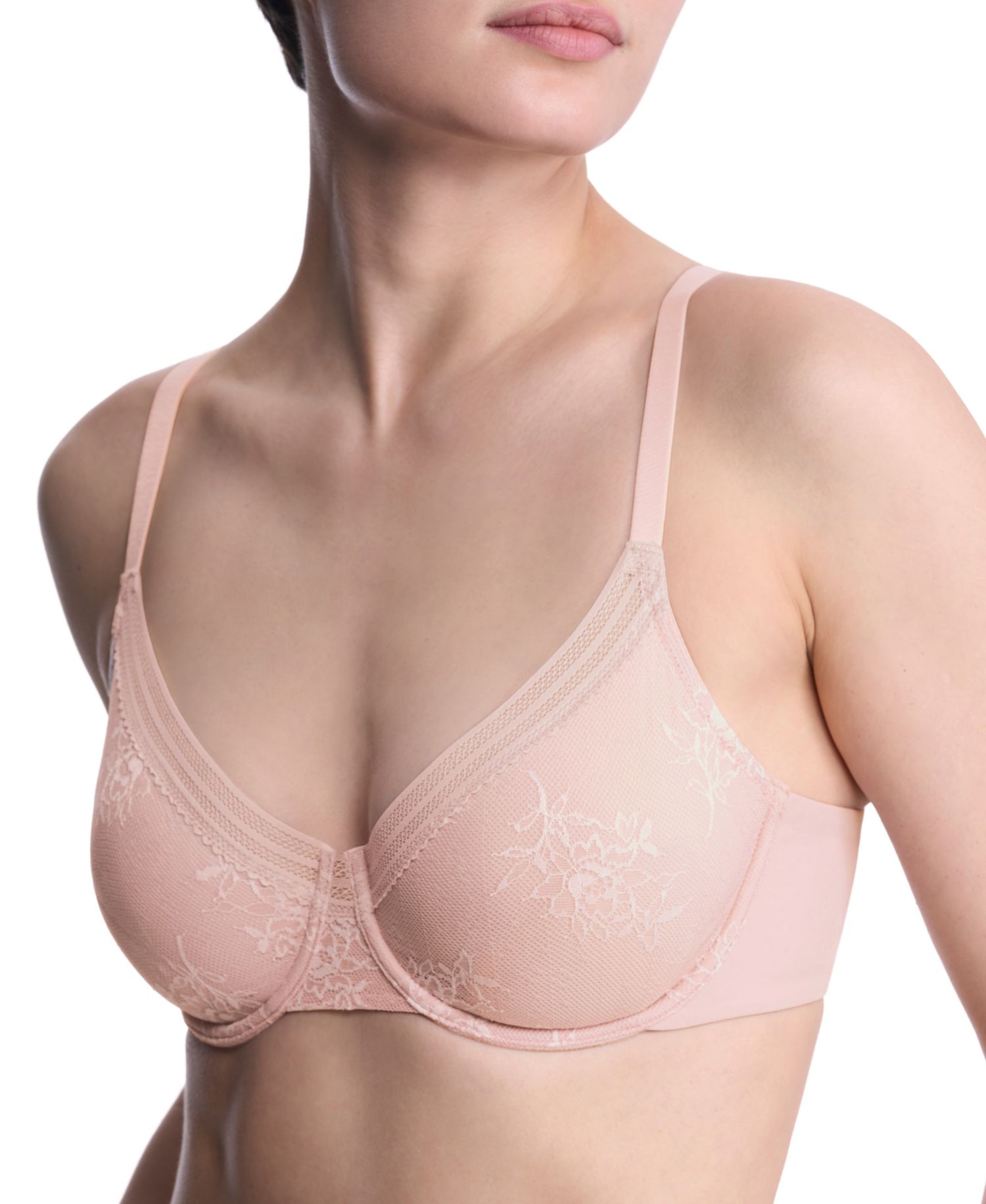 Women's Love Lace Underwire T-Shirt Bra 724351
