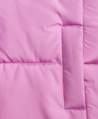 Big Girls Box Quilt Stadium Jacket