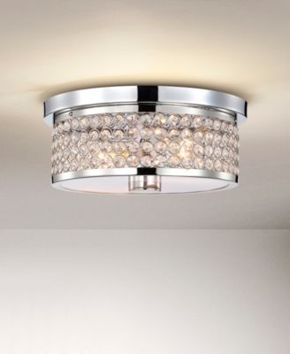 12" Pieni 2-Light Indoor Semi-Flush Mount Ceiling Light